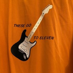 CLIFF LEDE WINERY "These Go To Eleven" 100% Silk Shirt XXL